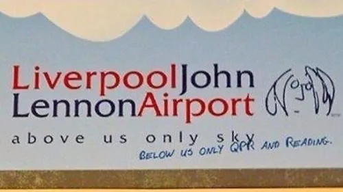 Photo : l&rsquo;humour de Liverpool