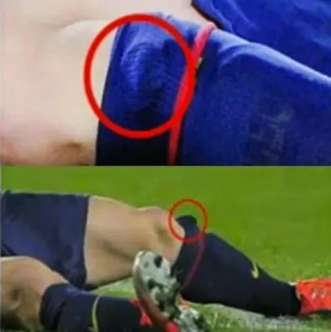 Photo : la tétine de Messi