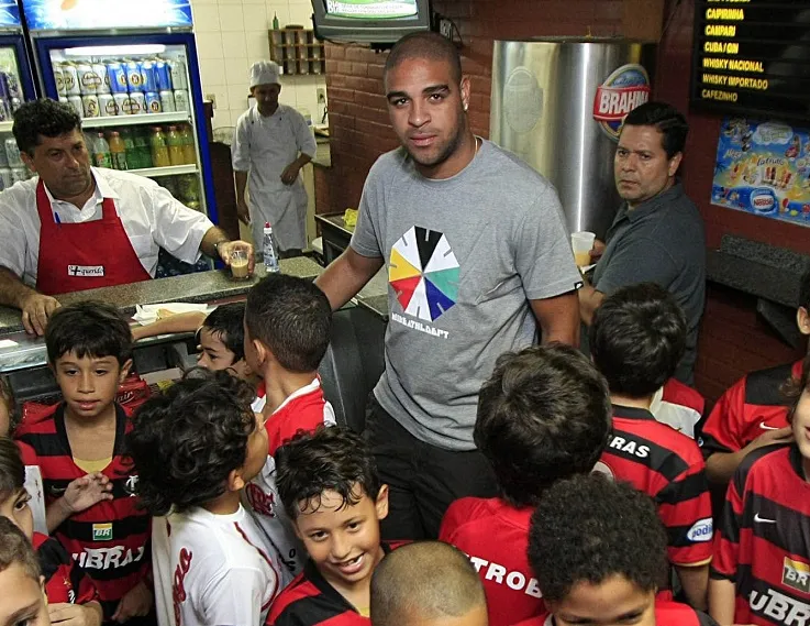 Adriano et Flamengo se séparent