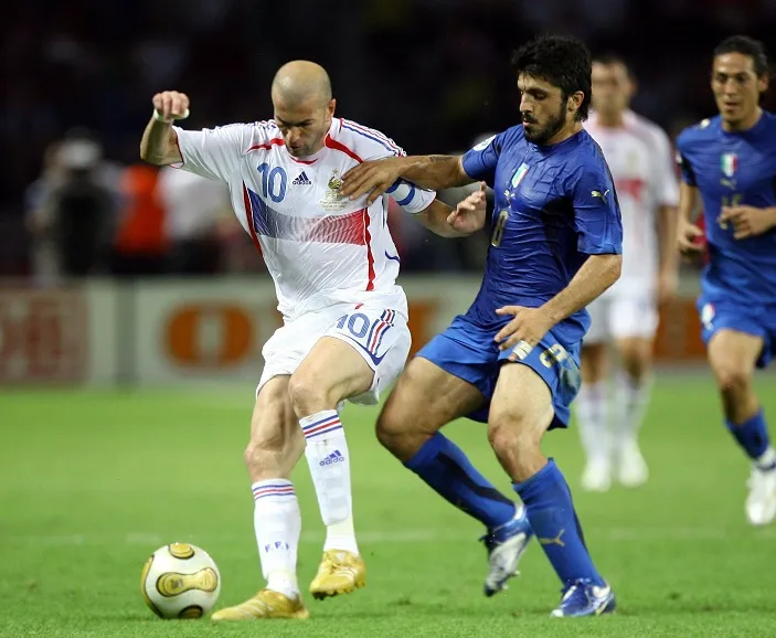 Gattuso et la rivalité Italie-France