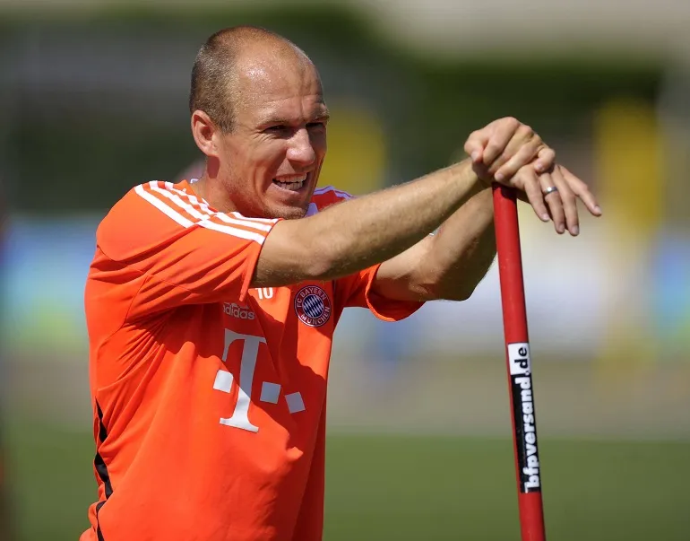 Robben pas encore à la retraite