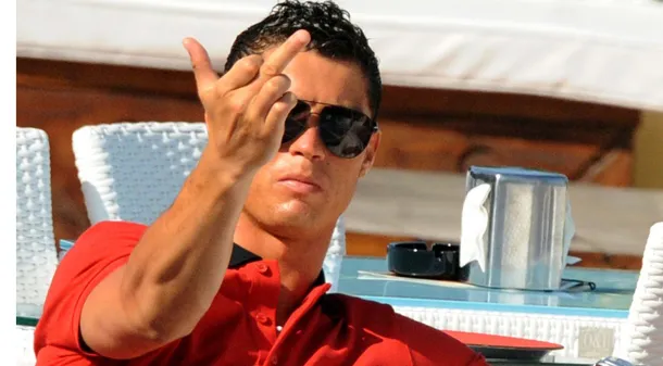 Photo : Cristiano à l’institut de beauté
