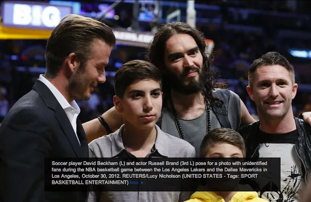 Photo : Keane confondu comme un fan