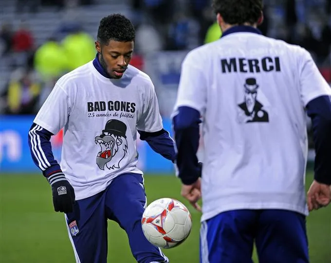 Photo : l&rsquo;OL remercie ses supporteurs