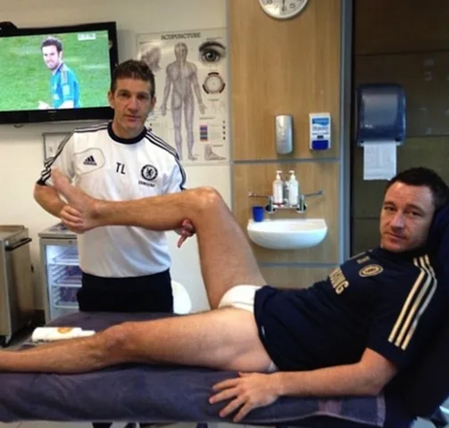Photo : John Terry en slip