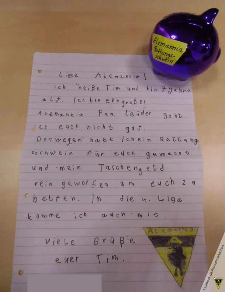 Photo: Un supporter pas comme les autres