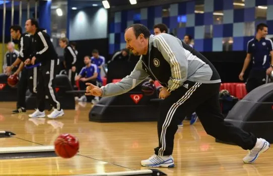 Photo : Benitez au bowling !