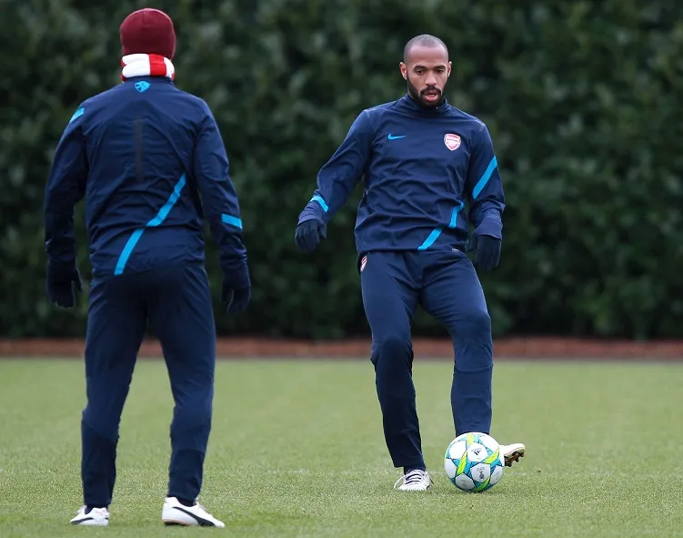Henry, encore pigiste à Arsenal ?