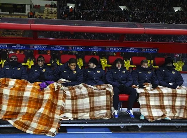 Photo : Puyol est un bonhomme