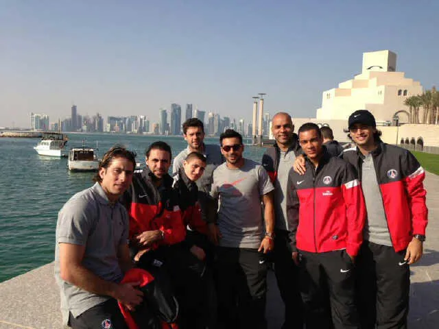 Photo: les Parisiens tapent la pose