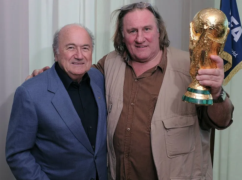 Depardieu à la remise du Ballon d&rsquo;or