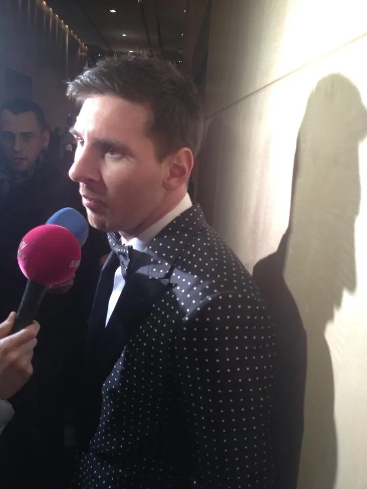 Photo : Le costume de Messi