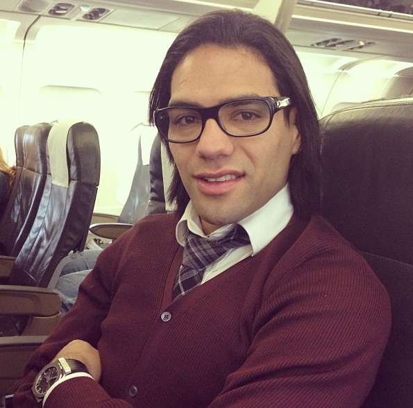 Photo: Falcao joue l&rsquo;intello