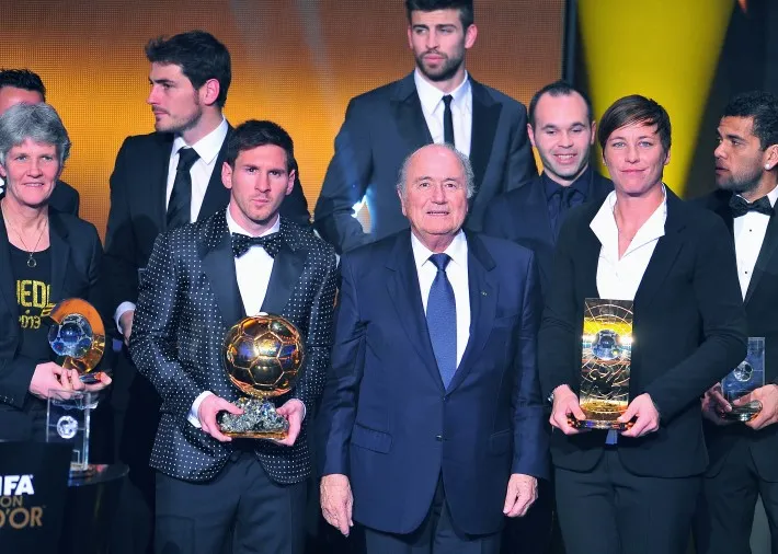 Visiblement, pour le Ballon d&rsquo;or en 2012…