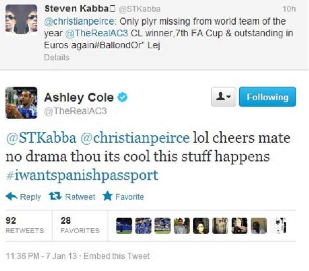 Photo : La blague de Cole