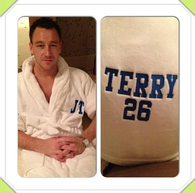 Photo: Le peignoir de Terry