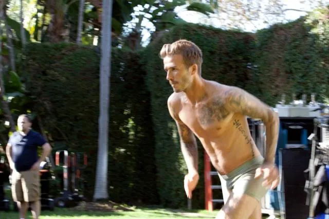 Photo : Beckham en calbut, acte II