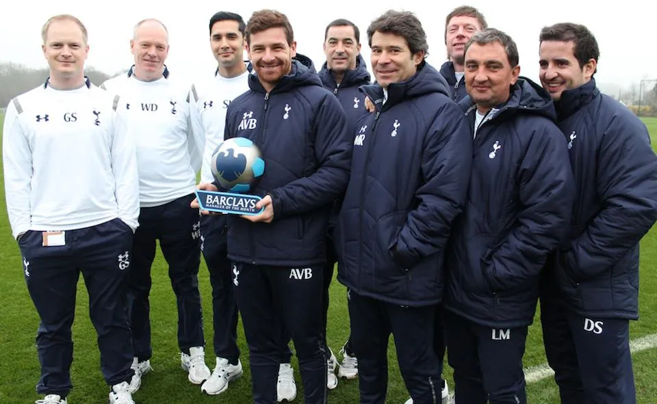 Photo : AVB, coach du mois