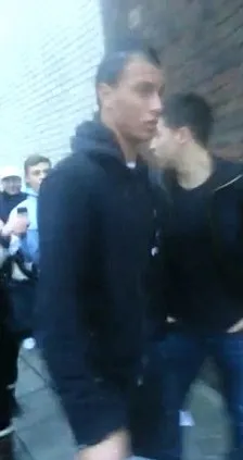 Photo : Chamakh, bodyguard de Nasri