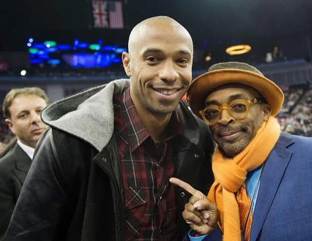 Photo: Henry et son pote Spike Lee