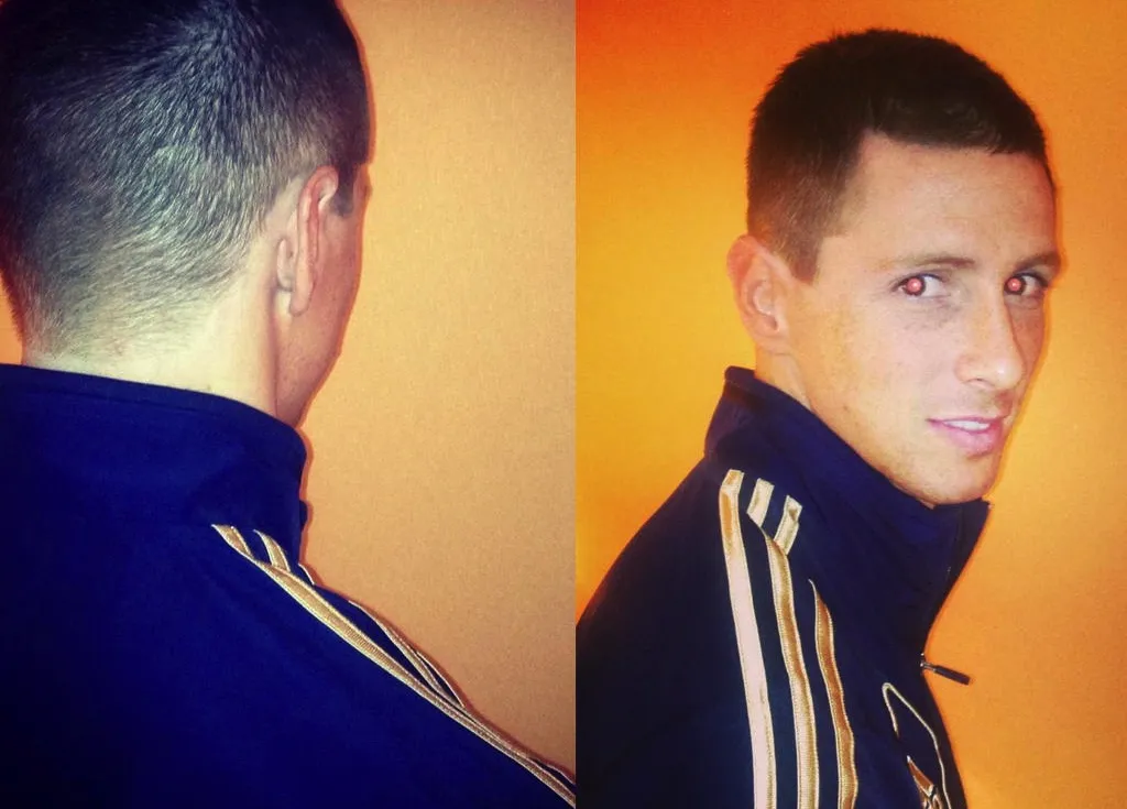 Photo: Torres n&rsquo;est plus blond
