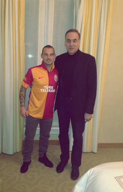 Photo : Sneijder à Galatasaray