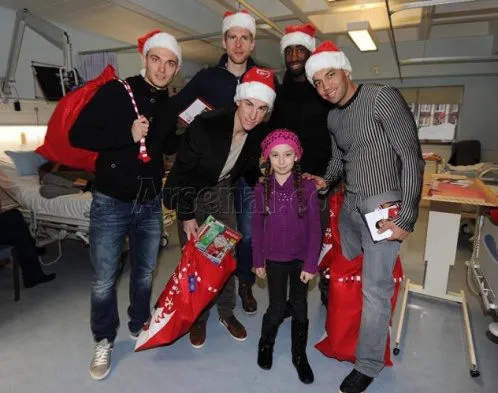 Photo : Les Pères Gunners Noël