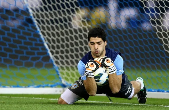Photo: Suarez en gardien