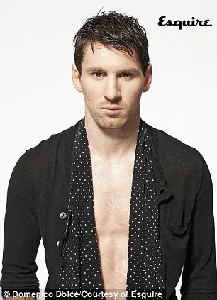 Photo: Messi fait le top model