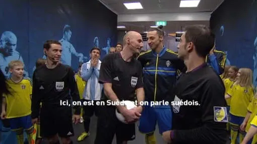 Photo: Zlatan, fier d&rsquo;être Suédois