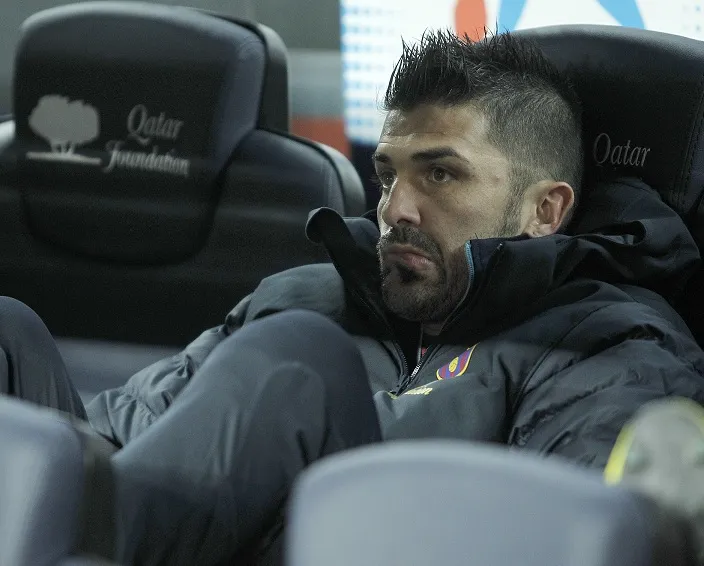 David Villa à l’hôpital