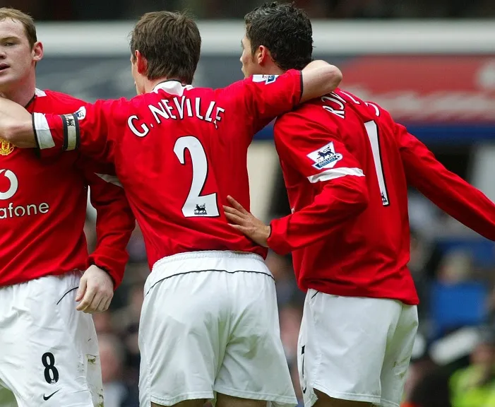 Neville et Ferdinand fans de Cristiano