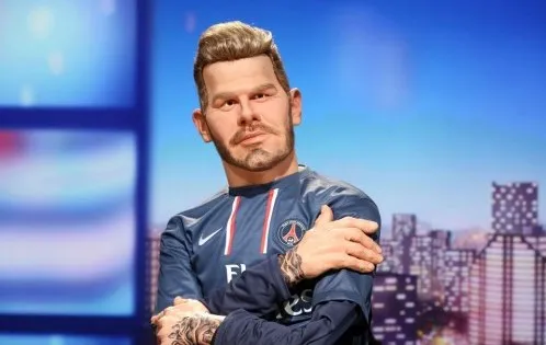 Photo: Beckham guignolisé