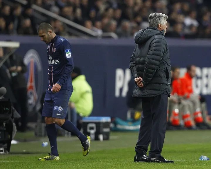 Ancelotti évoque le problème Ménez