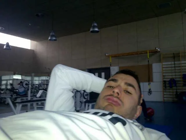 Photo : Benzema en mode détente