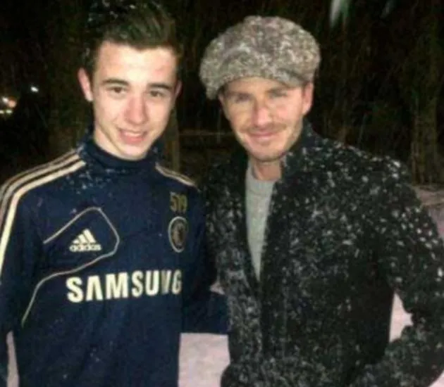 Photo: Beckham à Chelsea