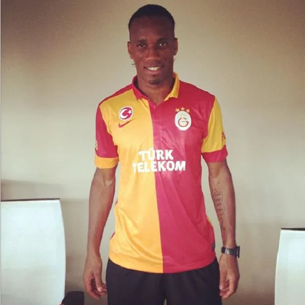 Photo: Drogba à Galatasaray