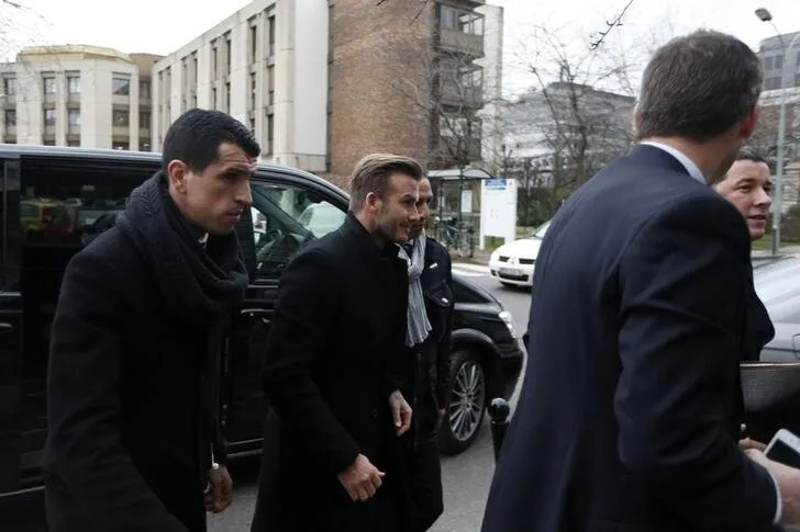 Photo: Beckham à Paris