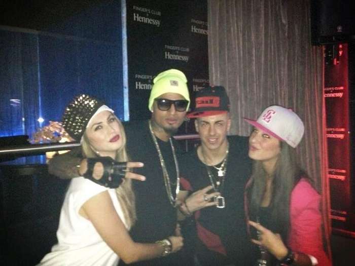 Photo : Soirée hip-hop pour El Shaarawy