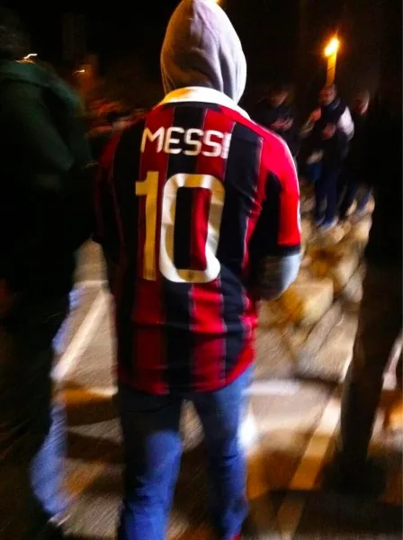 Photo: Messi, le Milanais