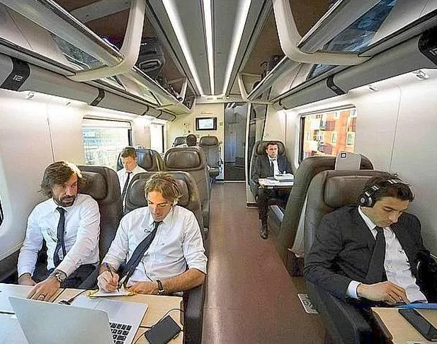 Photo : La Juve voyage écolo