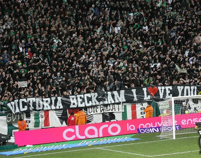 Photo : Les Verts taillent Beckham