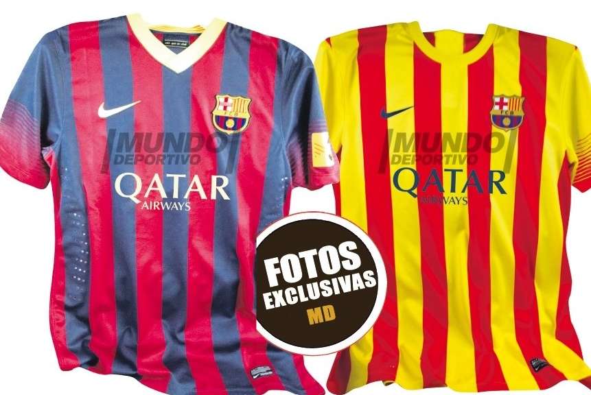 Photo : Les futurs maillots du Barça et Real