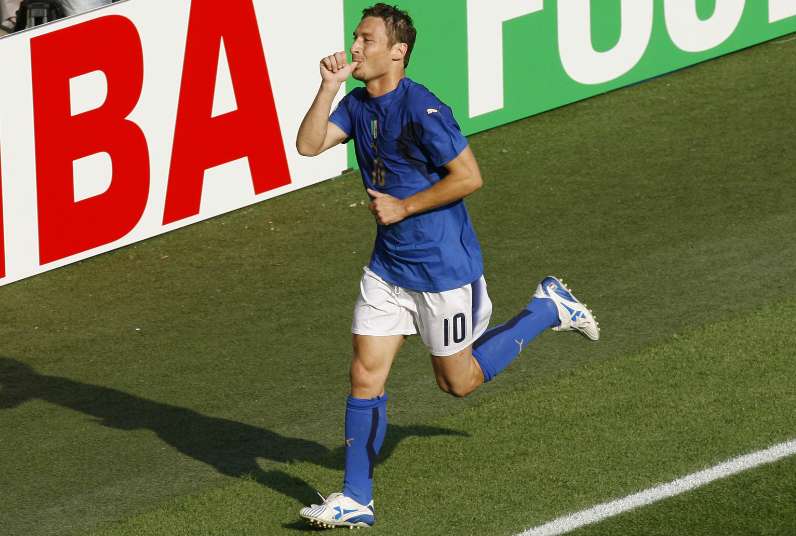 Totti en Nazionale, vraiment ?