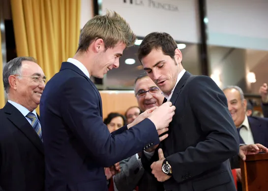 Casillas manque à De Gea