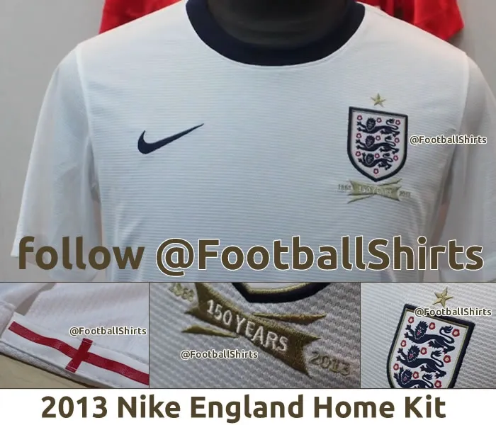 Photo : Le nouveau maillot de l&rsquo;Angleterre