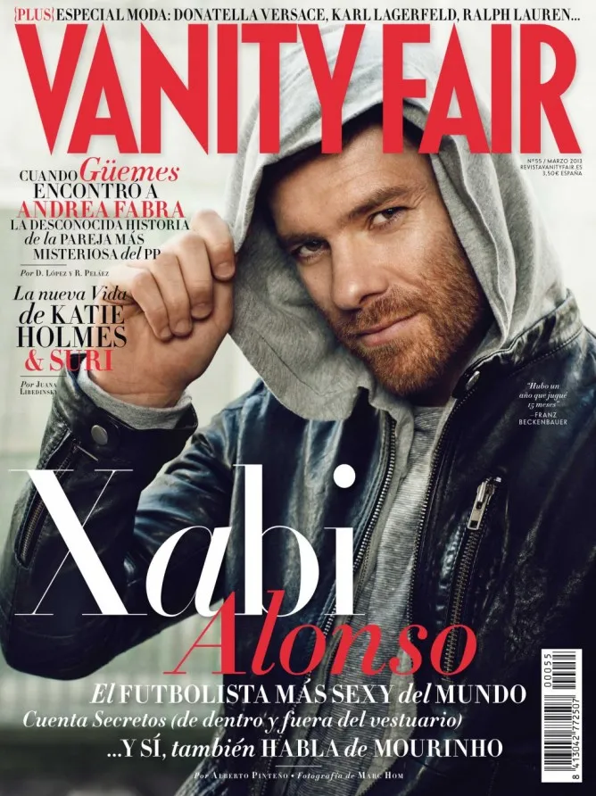 Photo: Xabi Alonso tape la pose