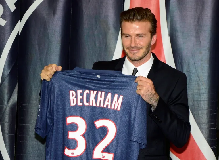 Beckham présenté avant le coup d’envoi
