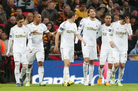 Swansea brise le rêve de Bradford