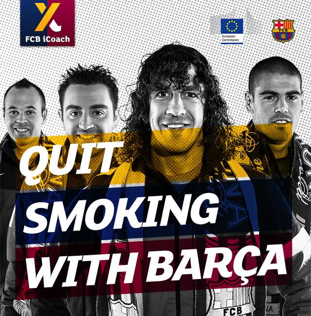 Photo: Le Barça lutte contre le tabagisme